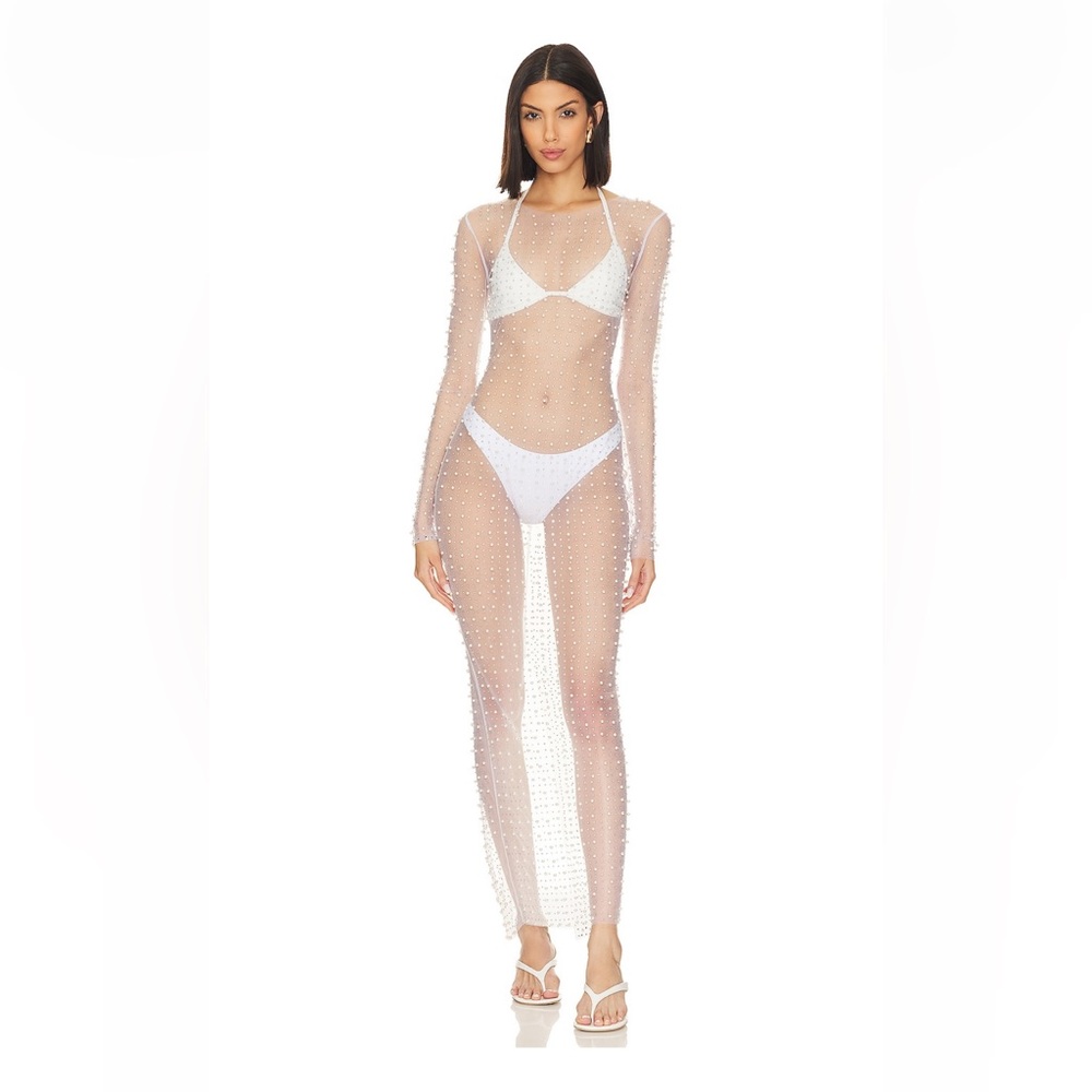 Beach Bunny Champagne Nights Mesh Dress